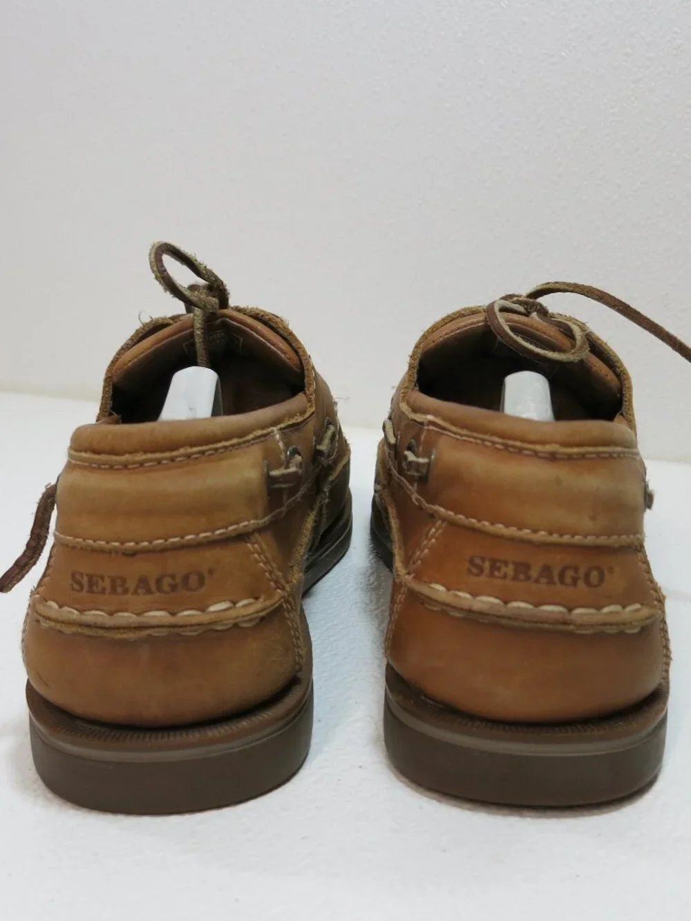 Sebago Oil Tanned Leather Footwear Casual Comfort Boat Deck Shoes 4 Repair 10.5